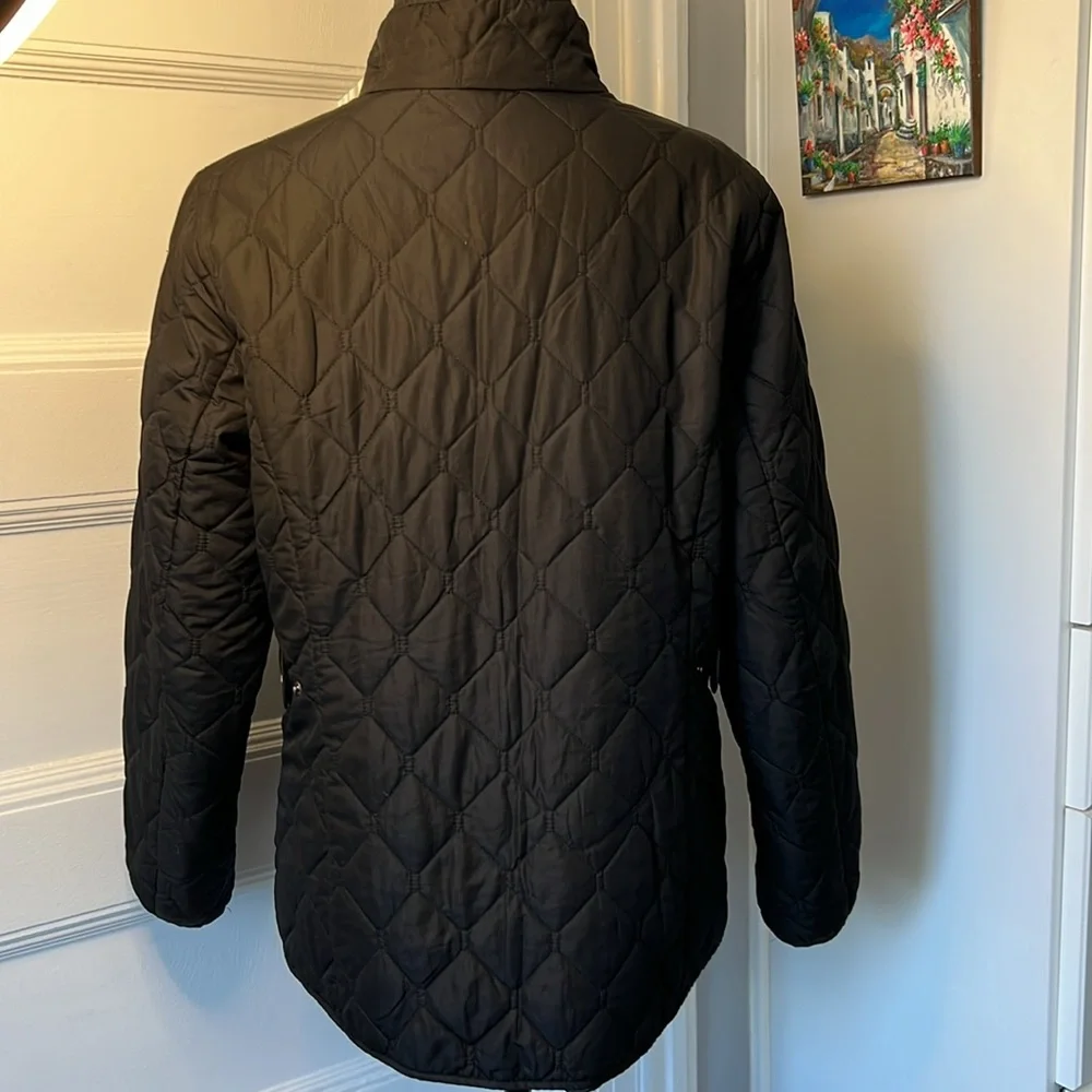 EDDIE‎ BAUER LIGHTWEIGHT BLACK QUILTED JACKET